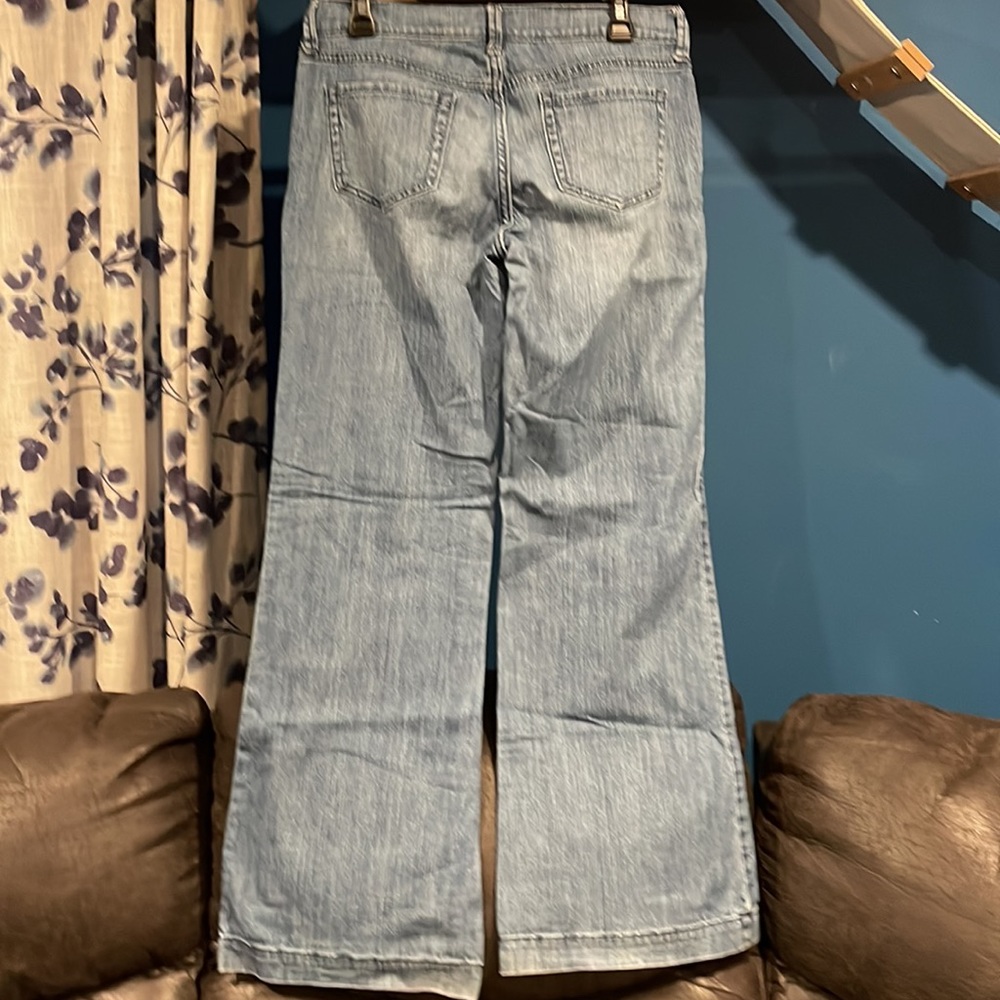 Wide leg light blue jeans Flirt by Old Navy, good condition - Picture 2 of 5